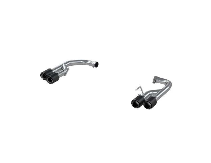 Escape Axleback MBRP Mustang GT 2018-2021 De 2.5" Salidas Cuádruples Puntas en Fibra de Carbono