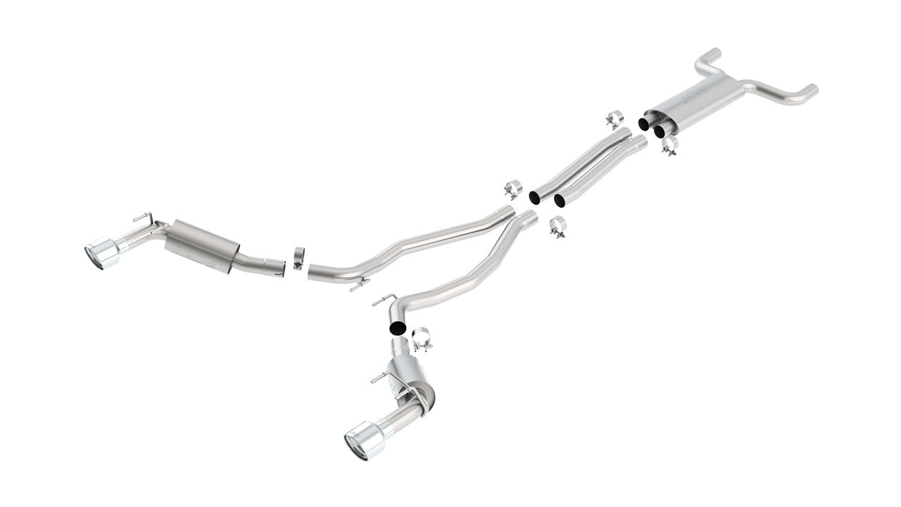 Catback Borla S-Type Camaro SS 6.2L V8 2010-2015S Salida Sencilla