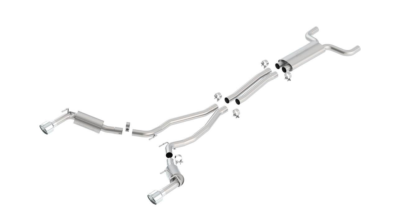 Catback Borla Camaro SS 6.2L V8 2014-2015 Salida Sencilla