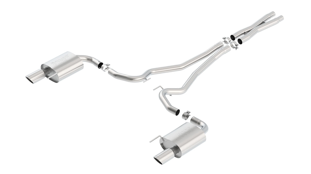 Catback Borla S-Type Mustang GT 2015-2017 Salidas Duales (Puntas 4in)