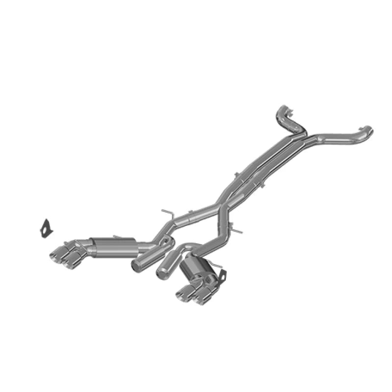 Escape Catback MBRP Camaro SS 6.2L V8 2016-2023 De 3" Salidas Cuádruples