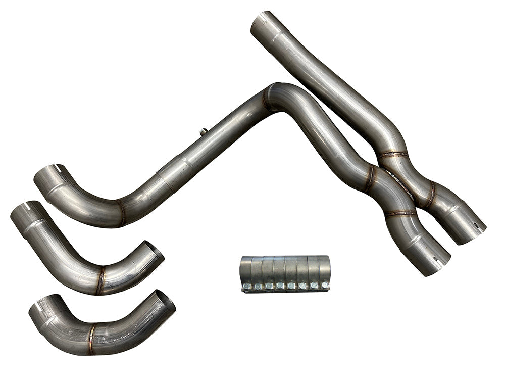 Mid Pipes en X 3" Silverado/Sierra 1999-2019