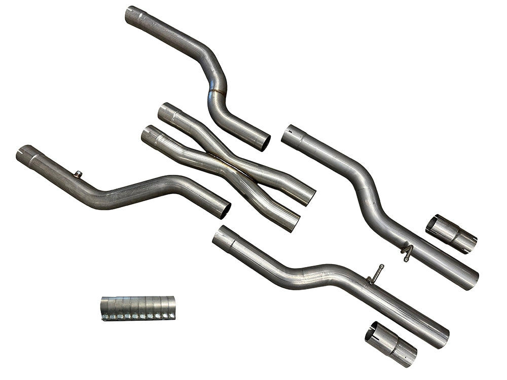 Kit X-Pipe para Headers Largos Camaro 2016-2023 6.2L
