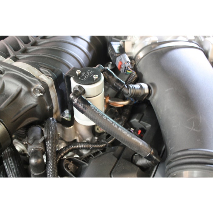 Catch Can J&L Mustang GT 5.0L V8 2011-2017 Lado Conductor