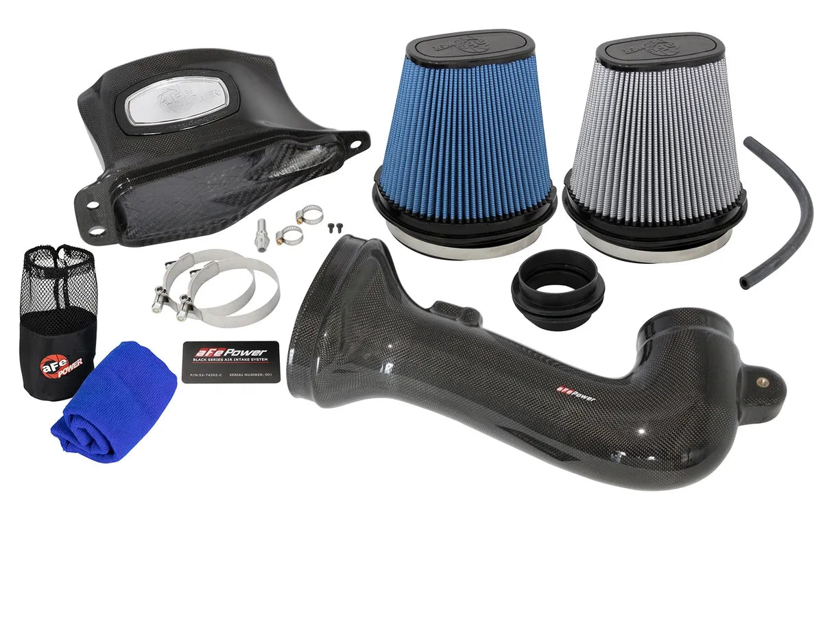 Filtro de Alto Flujo aFe Momentum en Fibra de Carbono Corvette C7 Z06 2015-2019