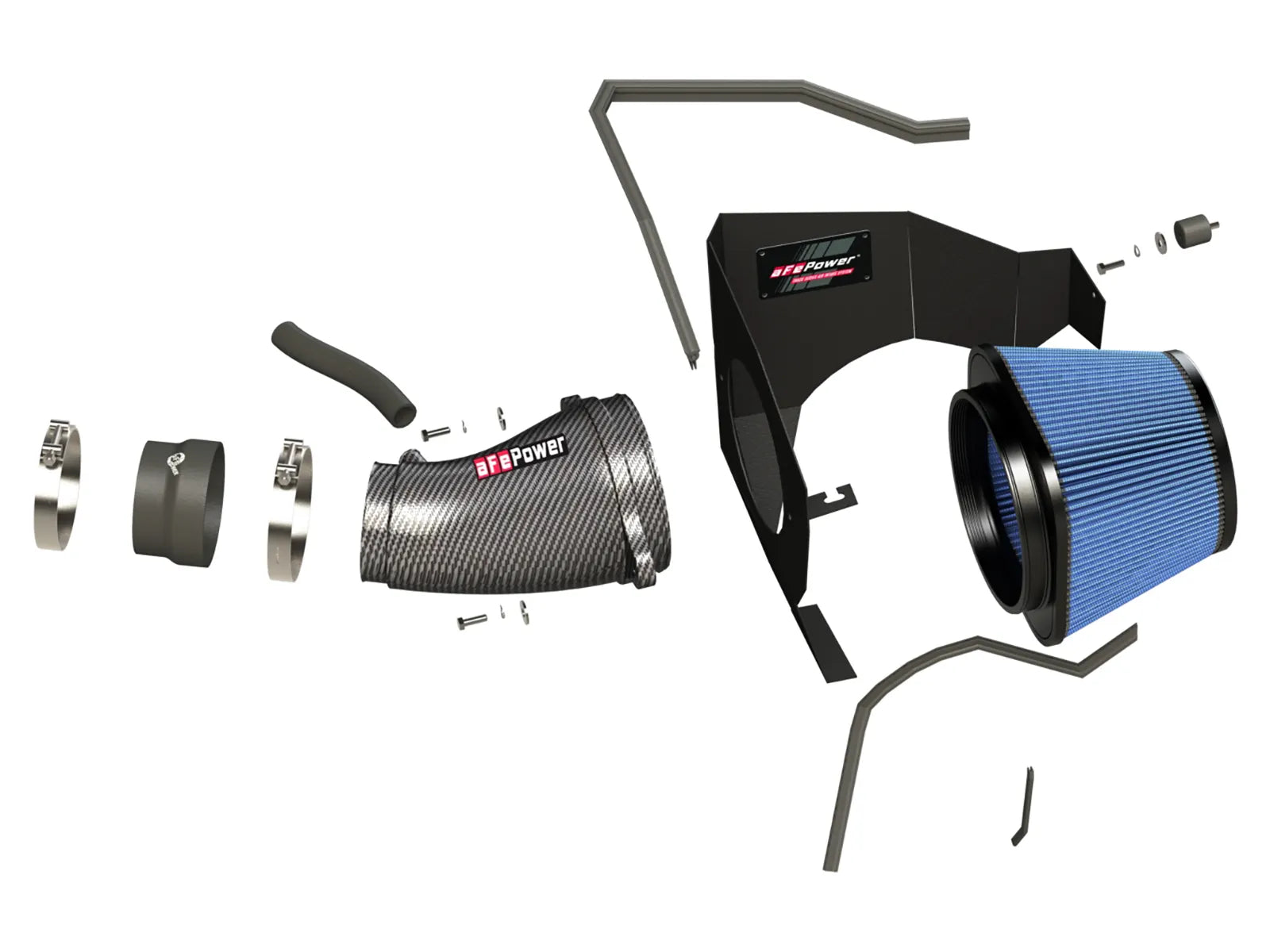 Filtro de Alto Flujo aFe Magnum Force en Fibra de Carbono Challenger/Charger 6.4L 2011-2023