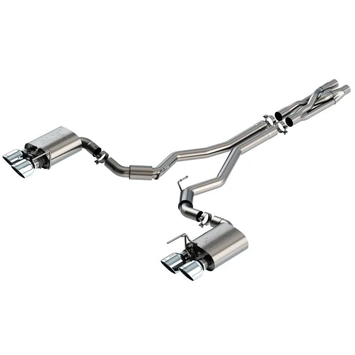 Catback Borla ATAK Mustang GT500 2020 Salidas Duales (Puntas Pulidas)