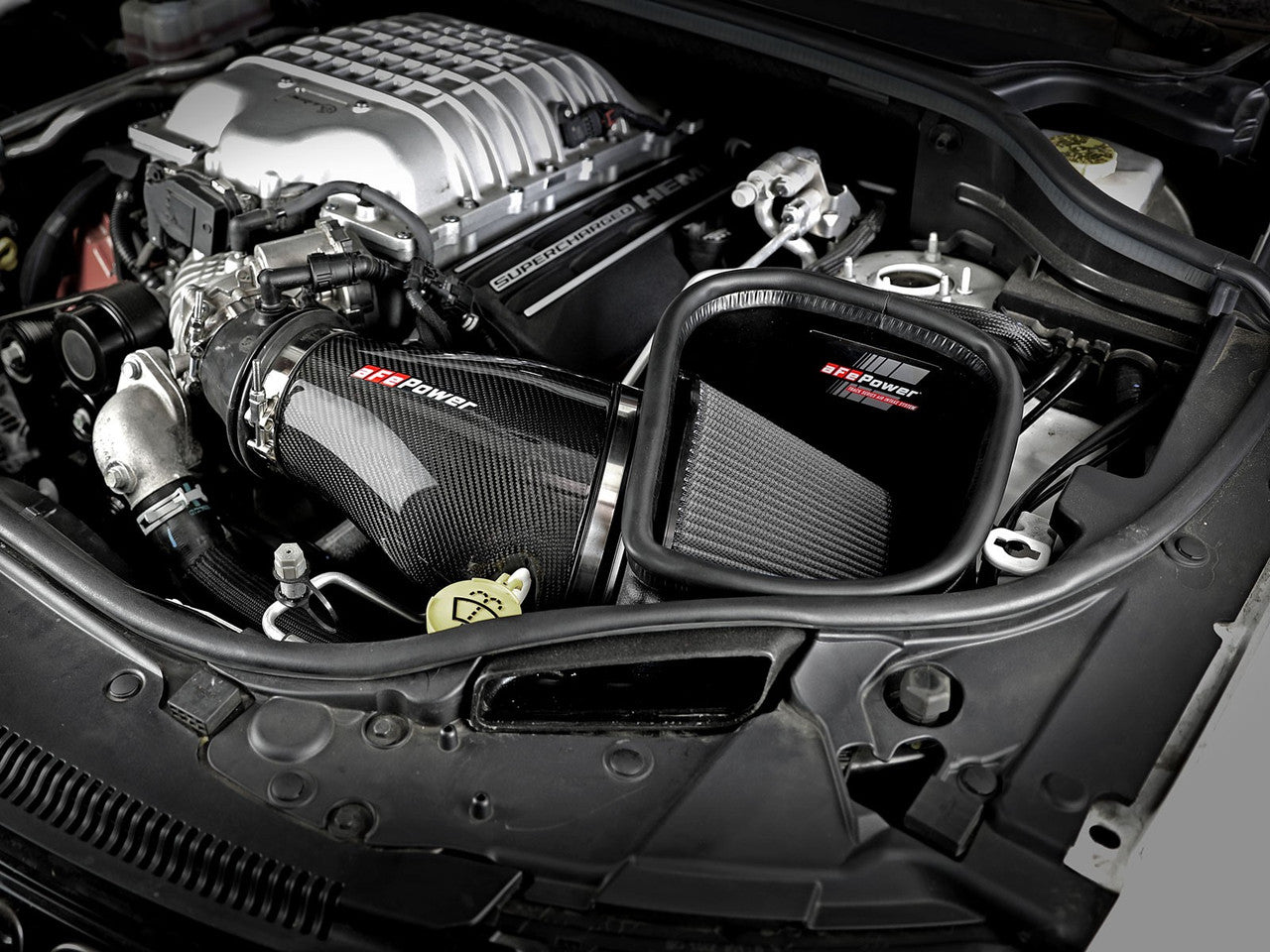 Filtro de Alto Flujo aFe Track Series en Fibra de Carbono Pro Dry S Trackhawk 2018