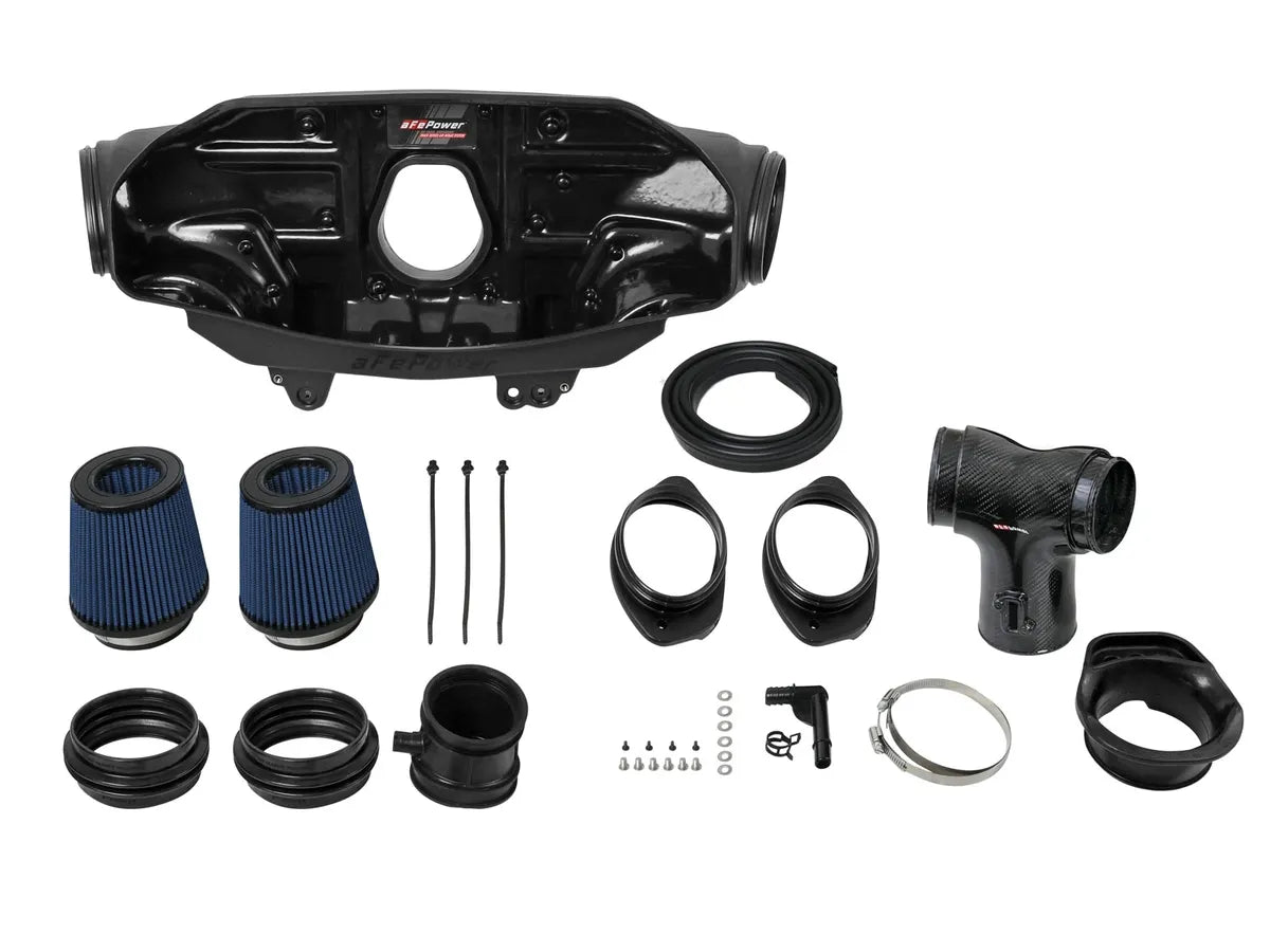 Filtro de Alto Flujo aFe Track Series en Fibra de Carbono para Corvette C8 2020-2024