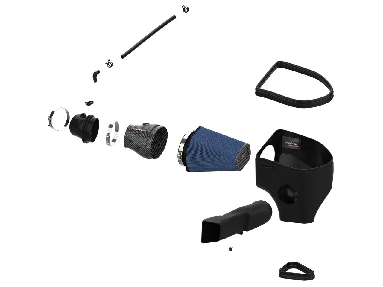 Filtro de Alto Flujo aFe Track Series en Fibra de Carbono Charger Hellcat 2021-2023