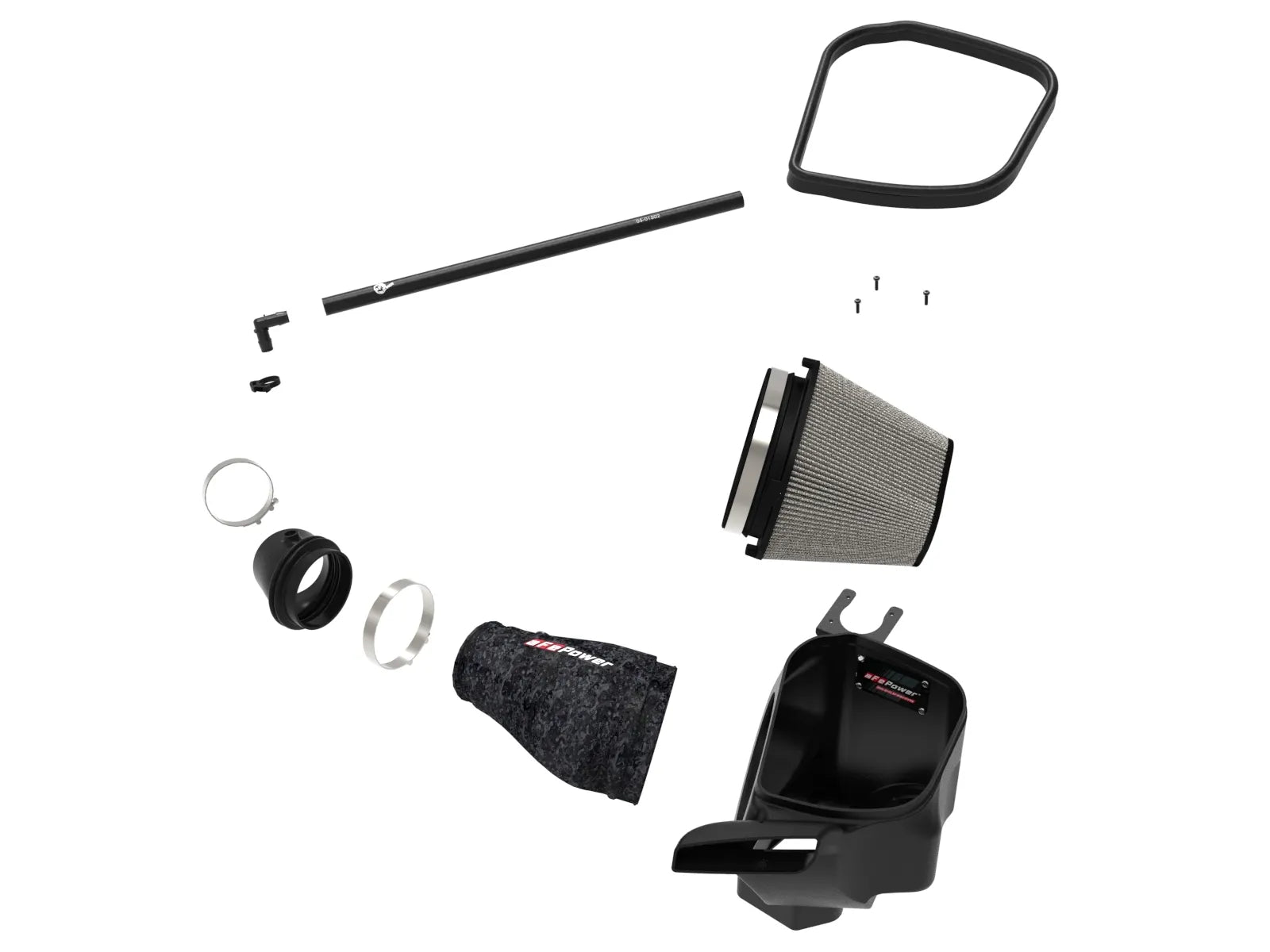 Filtro de Alto Flujo aFe Track Series en Fibra de Carbono Durango SRT Hellcat 2021-2025