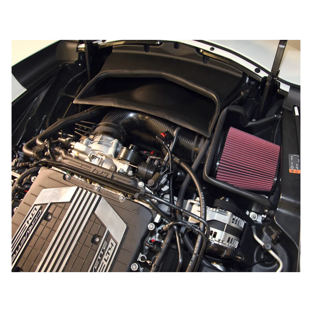 Filtro de Alto Flujo K&N en Fibra de Carbono Corvette Z06 2015-2019
