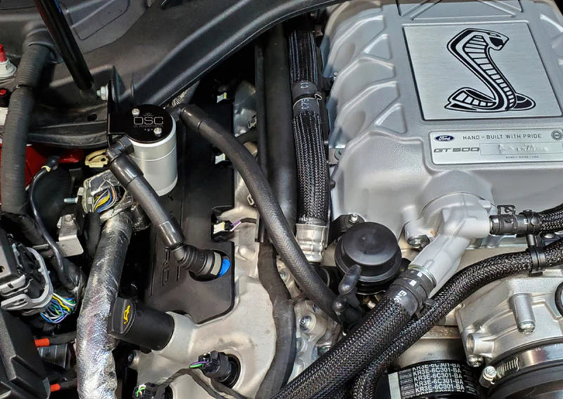 Catch Can J&L Mustang GT500 5.2L V8 2020-2022 Lado Pasajero