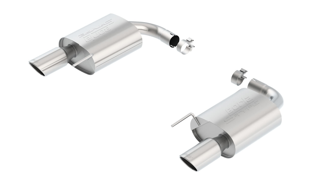 Axleback Borla S-Type de 2.5" Mustang GT 2015-2017 con Puntas de 4"