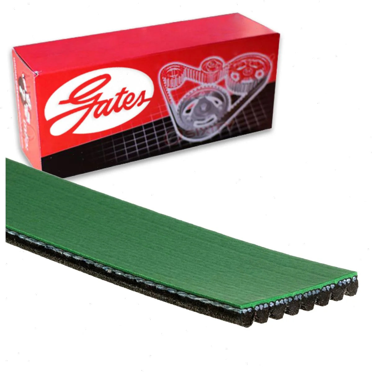 Banda Reforzada Verde Green Gates Hellcat 6.2L