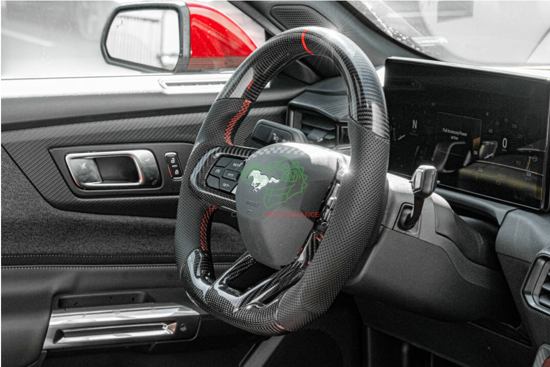 Volante Fibra de Carbono Mustang 2024-2026