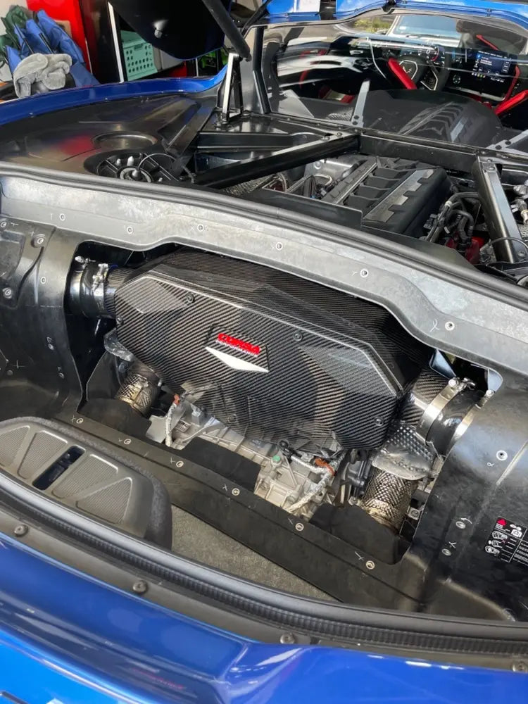 Filtro de Alto Flujo Corsa Fibra de Carbono Corvette C8 2020-2024