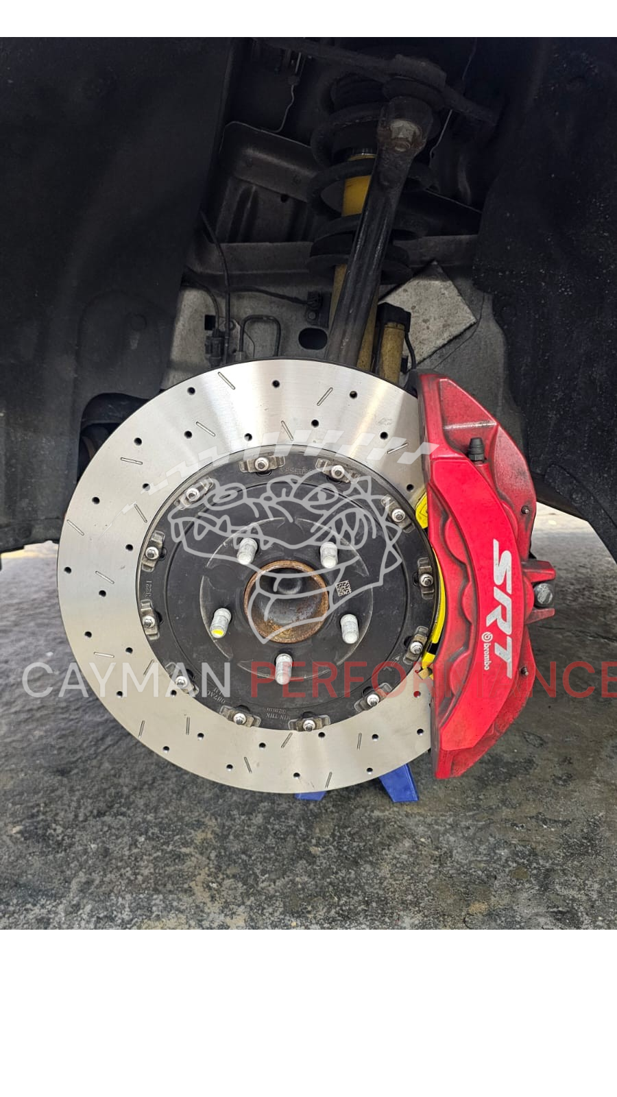 Disco de Freno Delantero Flotante DBA XS 5000 Series Challenger/Charger Hellcat/Scat Pack 2021+ 6 Pistones | 12 Tornillos