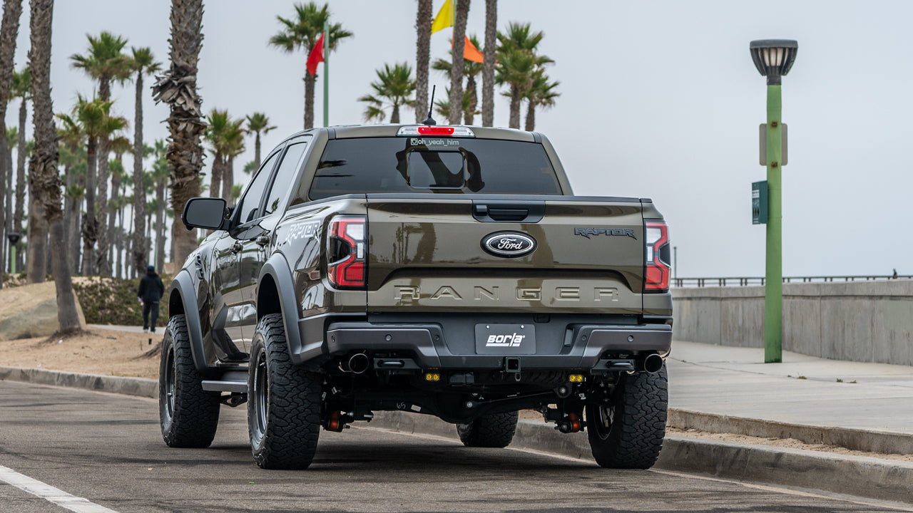 Sistema de Escape Borla ATAK de 2.75" Ford Ranger Raptor 2024-2026