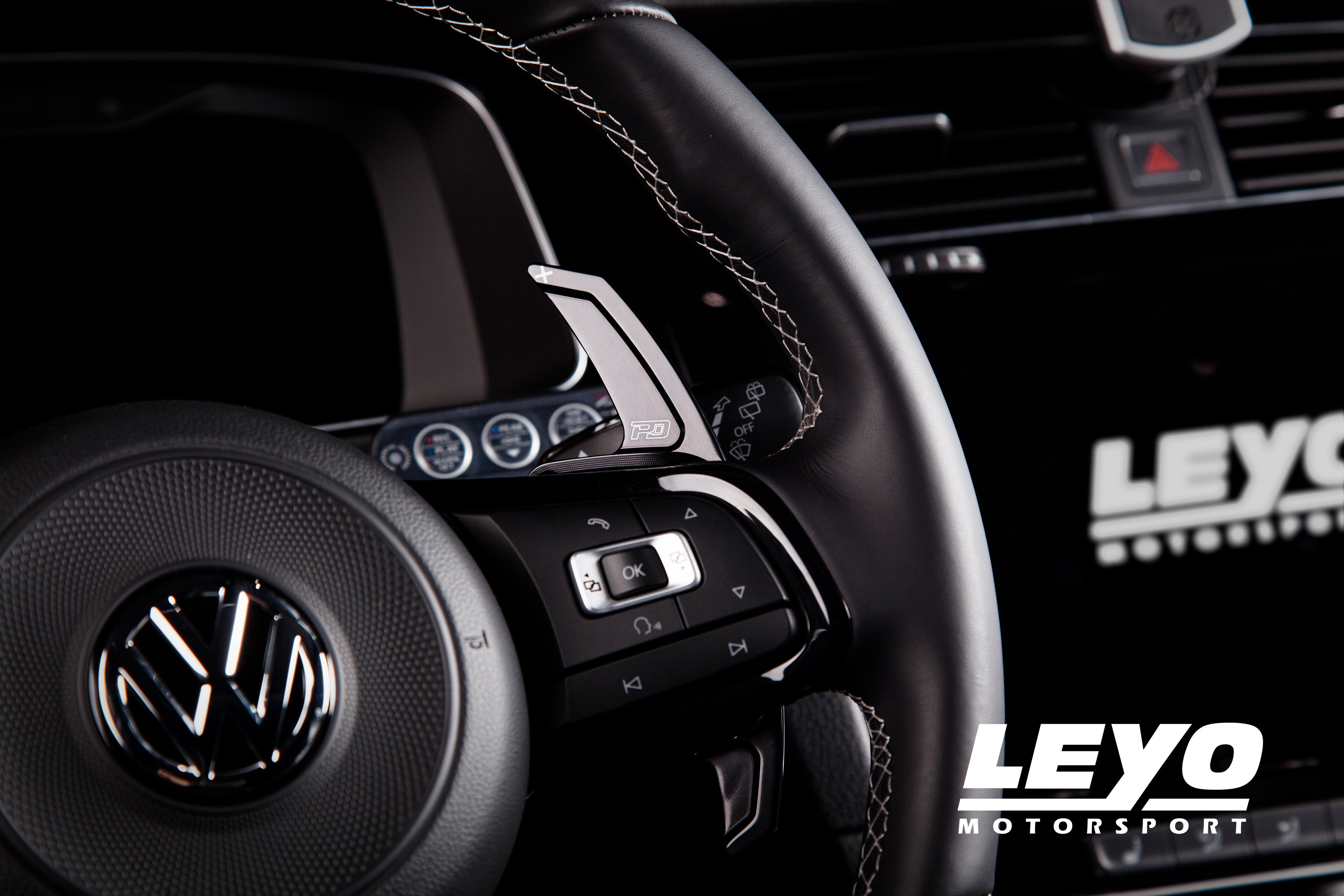Paletas de Cambio en Billet Leyo Motorsport VW MK7 GTI/R