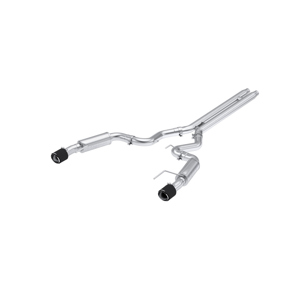 Axleback MBRP Mustang GT 2024 3" Salidas Duales Puntas en Fibra de Carbono