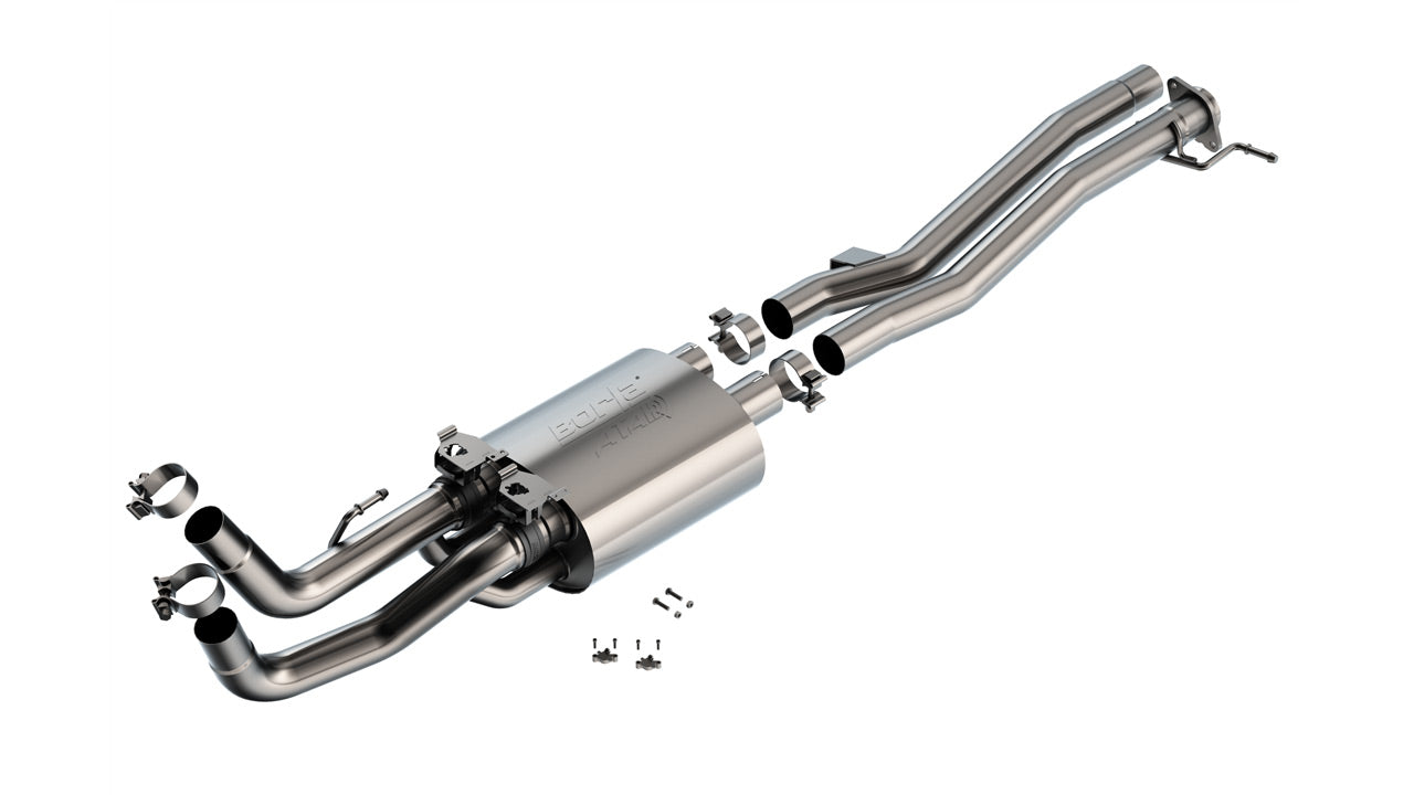 Sistema de Escape Borla ATAK de 2.75" Ford Ranger Raptor 2024-2026
