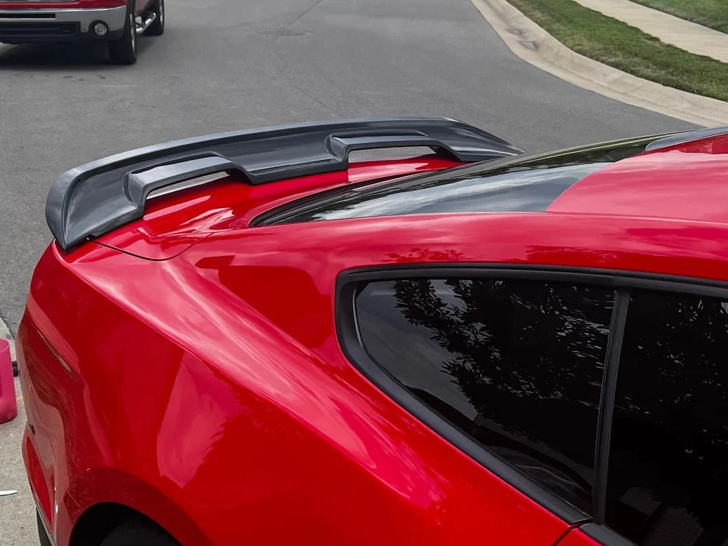 Alerón/Spoiler Mustang tipo GT500 2015-2023 | Negro Brilloso