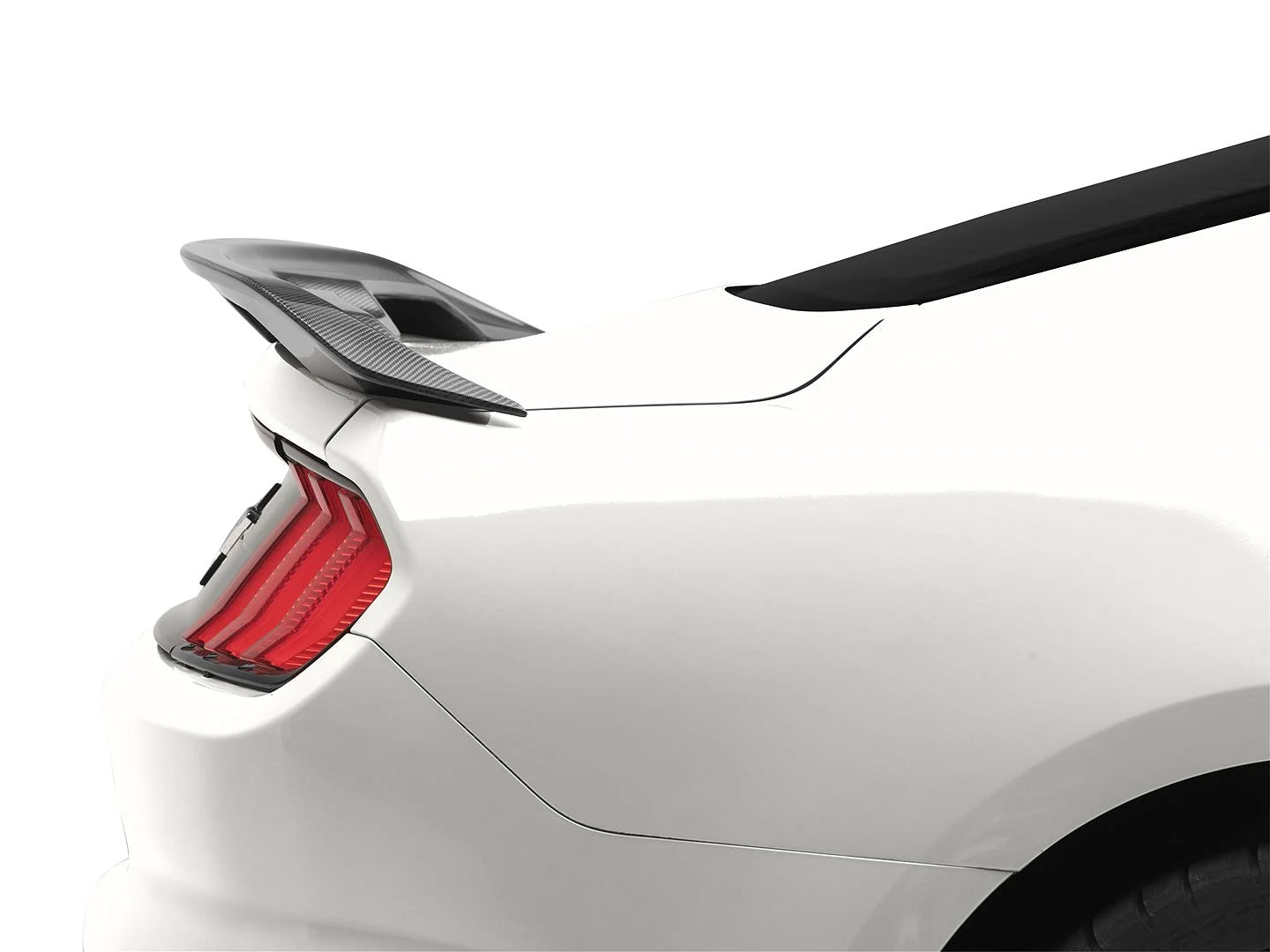 Alerón/Spoiler Mustang tipo GT500 2015-2023 | Fibra de Carbono