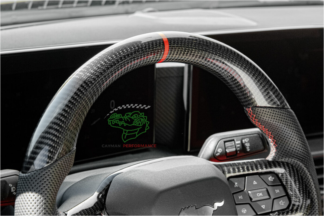 Volante Fibra de Carbono Mustang 2024-2026