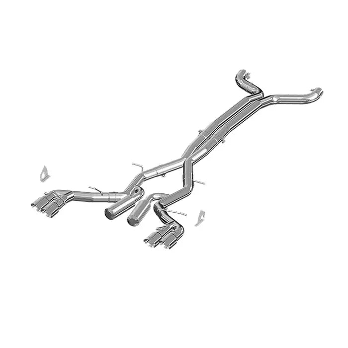 Escape Catback MBRP Race Series Camaro SS 6.2L V8 2016 De 3" Salidas Cuádruples