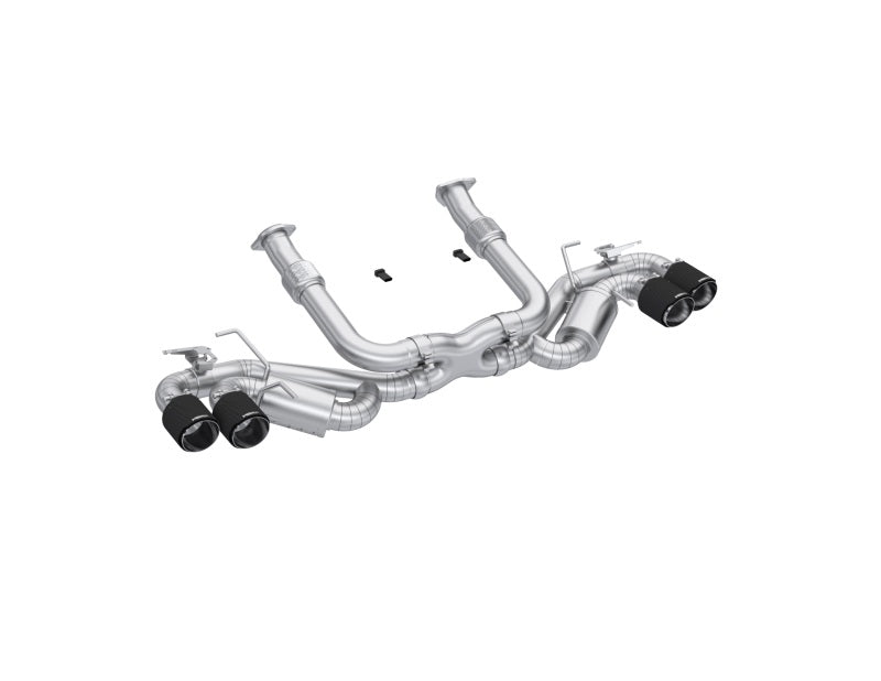 Escape Catback MBRP Corvette C8 2020-2024 De 3" Salidas Cuádruples (Sin NPP)