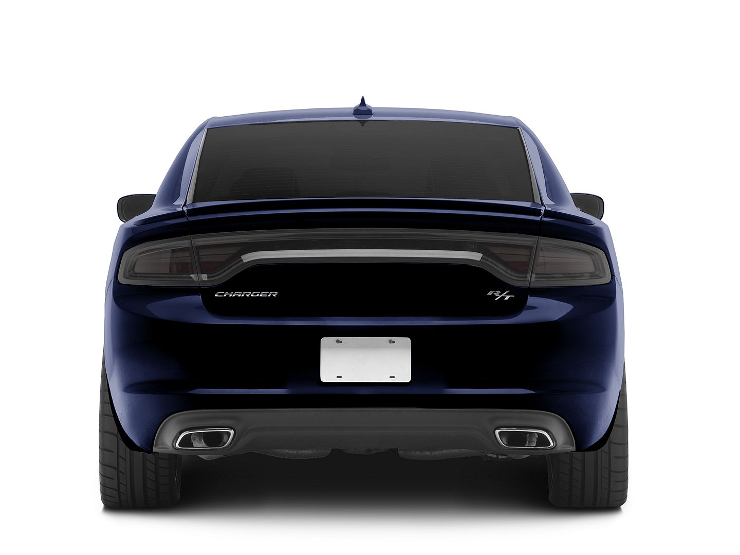 Calaveras LED AlphaRex MK II NOVA Series Charger 2015-2023 | Fondo Negro con Mica Ahumada