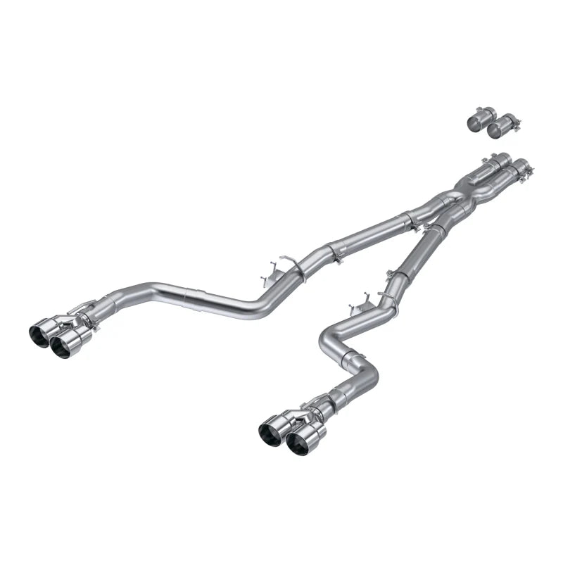 Escape Catback MBRP Race Series Challenger 5.7L/6.2L/6.4L V8 2015-2023 De 3" Salidas Cuádruples
