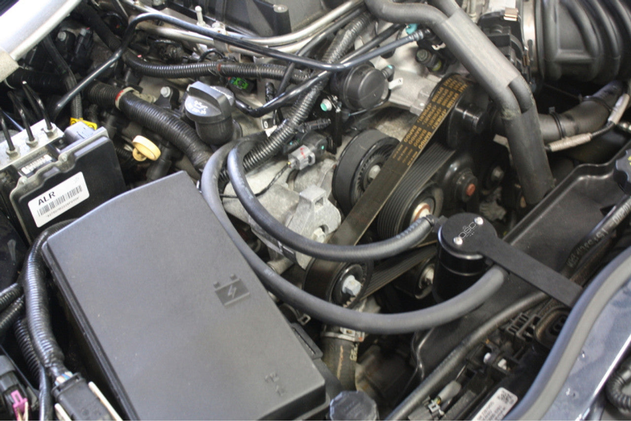 Catch Can J&L Mustang 3.7L V6 2011-2017 Lado Pasajero