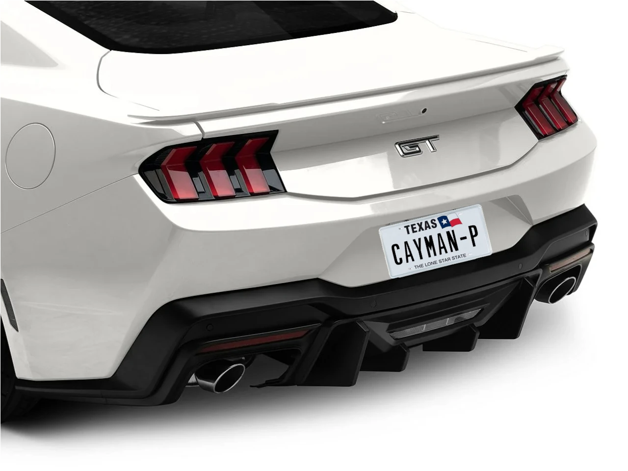 Difusor Trasero EOS Performance Mustang 2024+ | Negro Mate