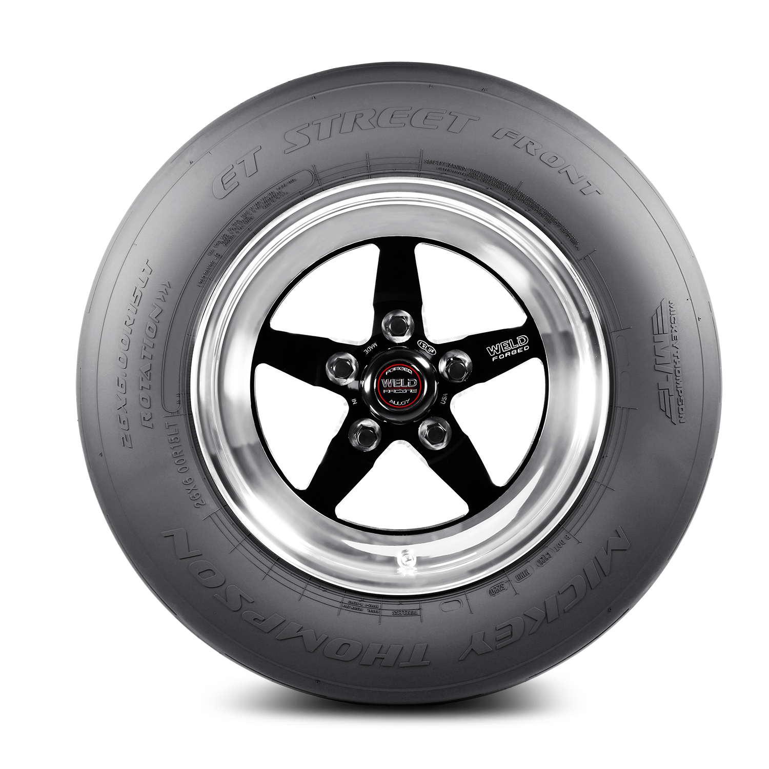 Mickey Thompson ET Street Front Tire 26x6.00R17LT 90000040428 | Llantas Delanteras
