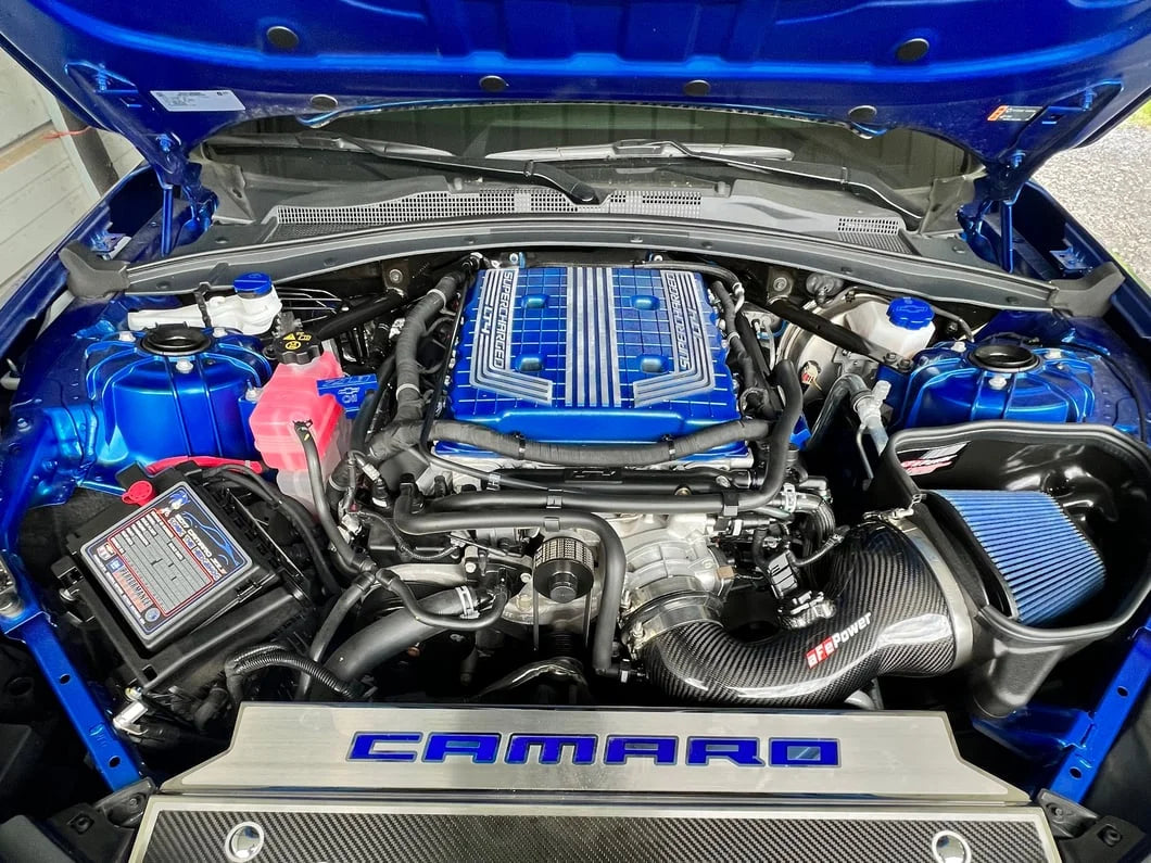 Filtro de Alto Flujo aFe Fibra de Carbono Camaro ZL1 2017-2024