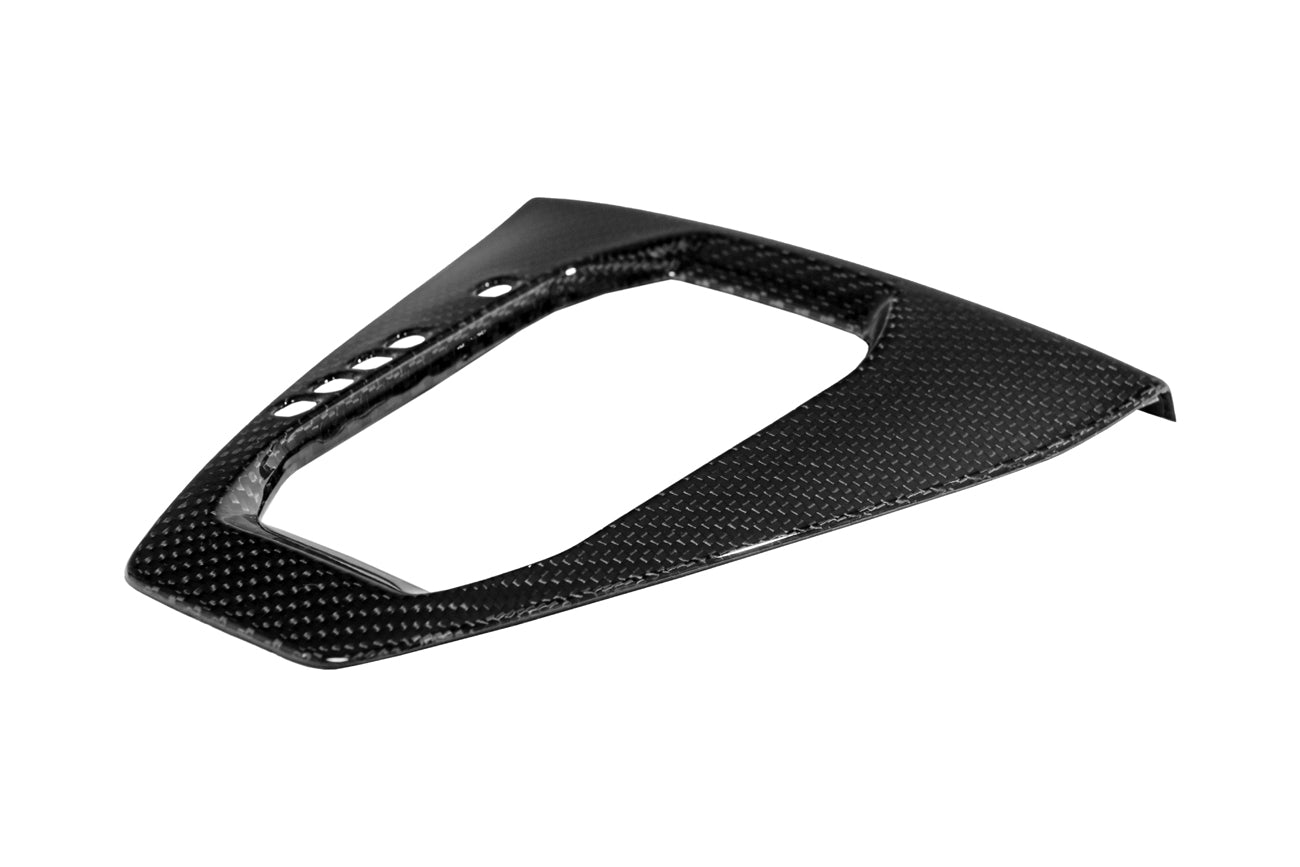 Panel de Palanca de Cambios en Fibra de Carbono Mustang 2024+