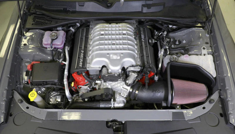 Filtro de Alto Flujo K&N Aircharger Challenger/Charger Hellcat 2017-2023