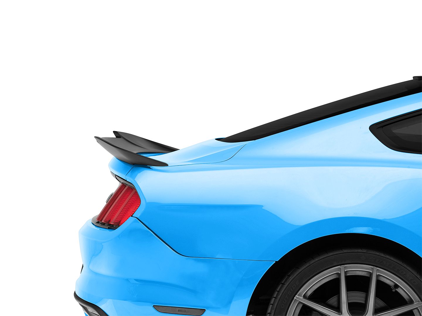 Alerón/Spoiler MP Concepts Estilo V Para Mustang 2015-2023