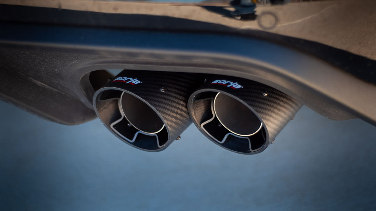Catback Borla ATAK Camaro 6.2L V8 2016-2024 Salidas Duales (Puntas Fibra de Carbono)