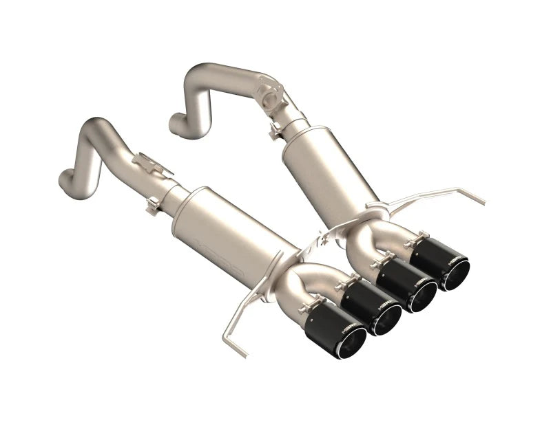 Escape Catback MBRP Corvette C7 2014-2019 De 3" Salidas Duales Puntas en Fibra de Carbono