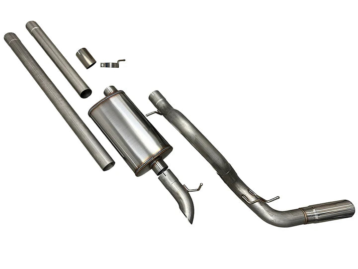 Catback Speed Engineering de 3.5" Silverado/Sierra 2008-2024 con Punta Cromada