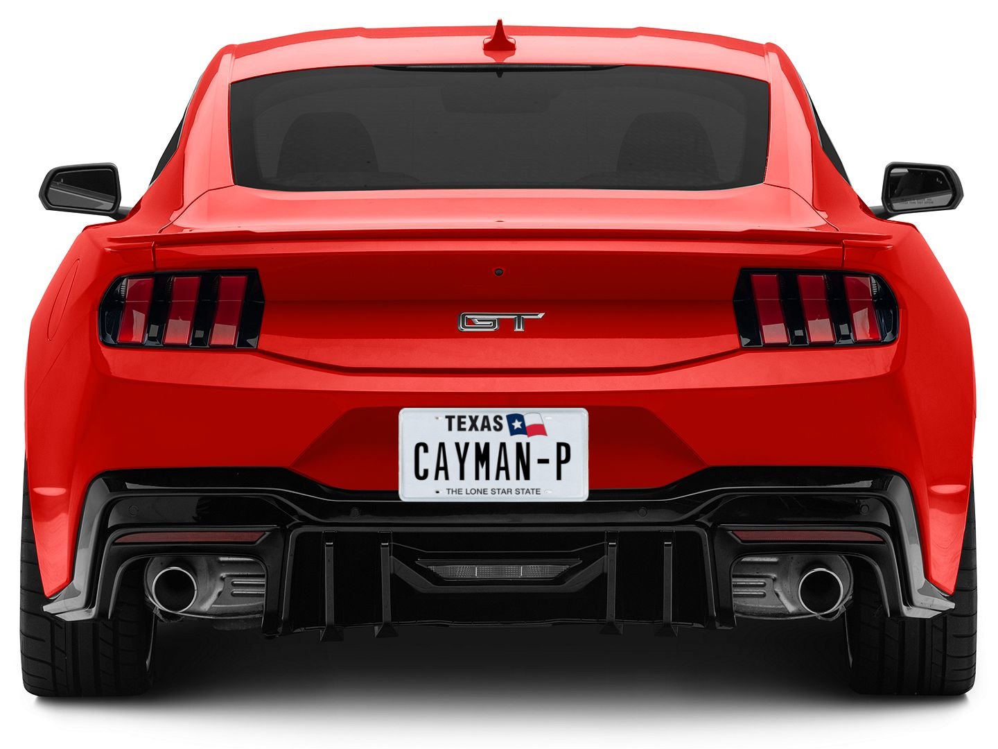 Difusor Trasero EOS Performance Mustang 2024+ | Negro Gloss