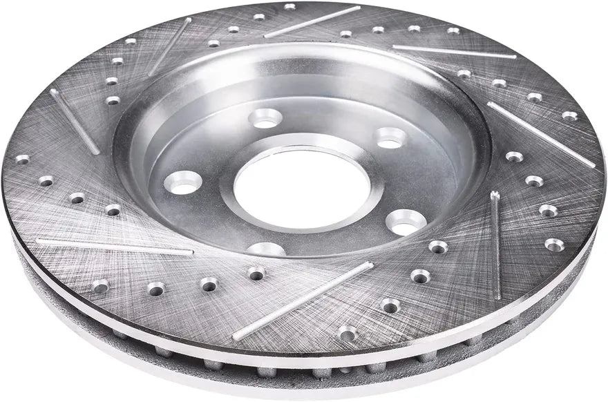 Discos de Freno Traseros Perforados y Ranurados 350mm para Challenger/Charger 2015-2023