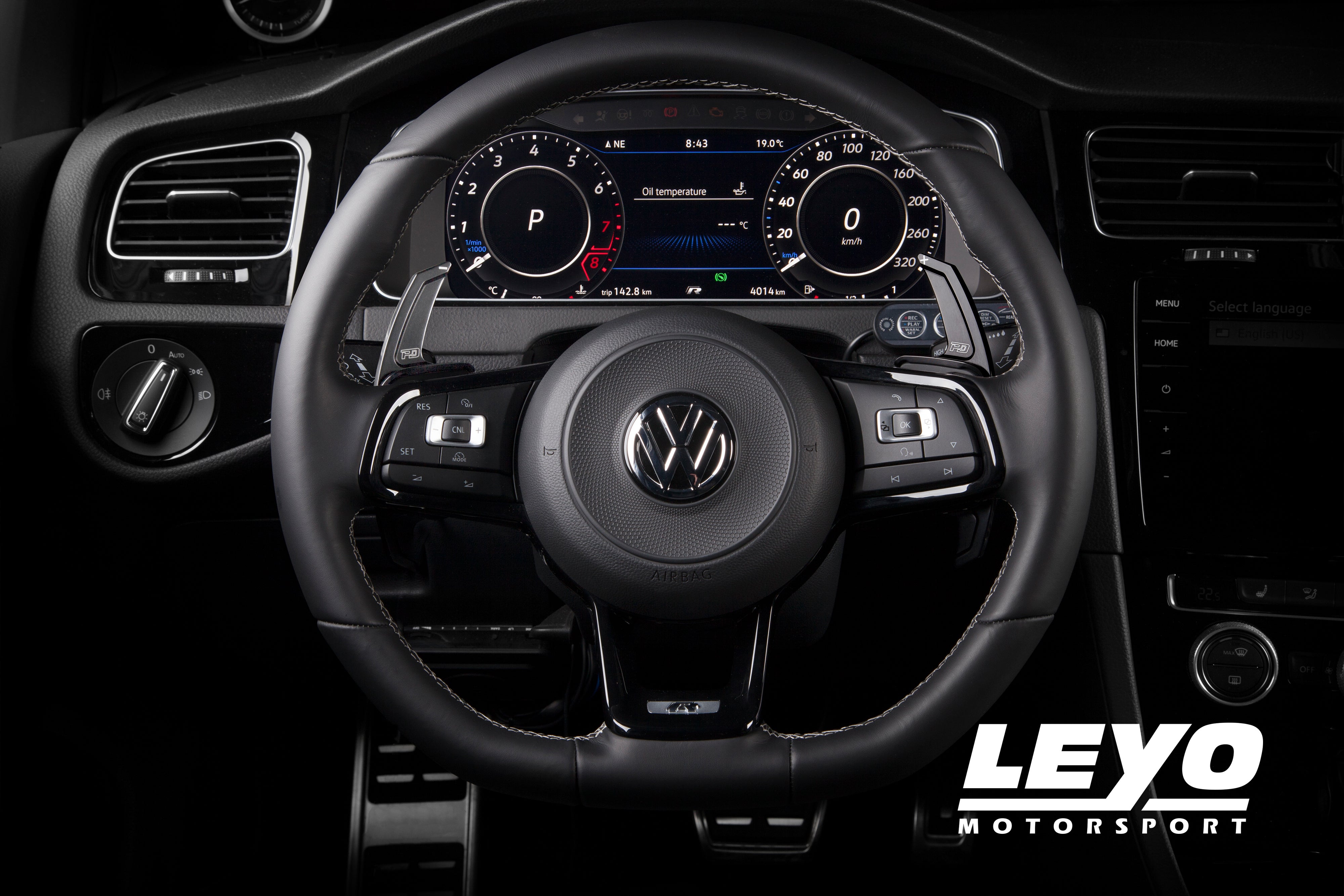 Paletas de Cambio en Billet Leyo Motorsport VW MK7 GTI/R