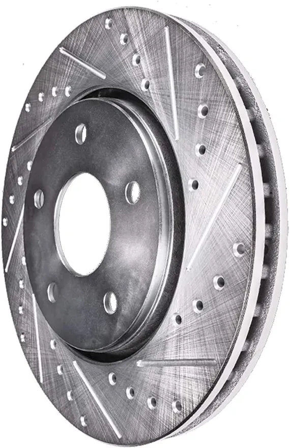 Discos de Freno Traseros Perforados y Ranurados 350mm para Challenger/Charger 2015-2023