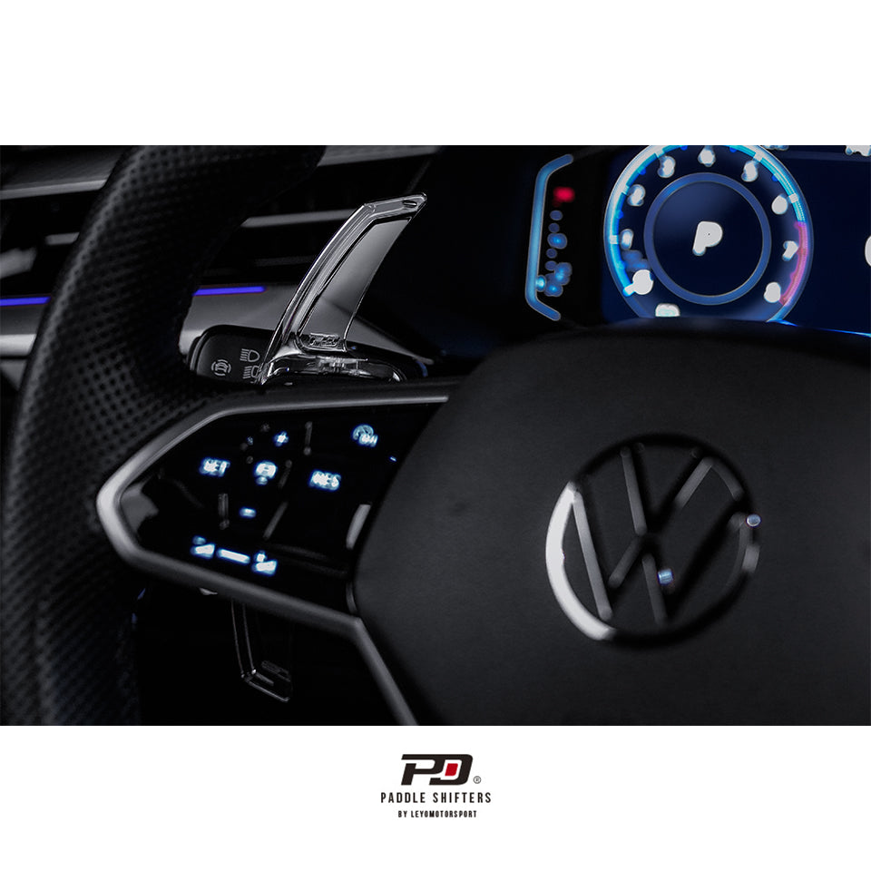 Paletas de Cambio Transparentes Leyo Motorsport VW MK8