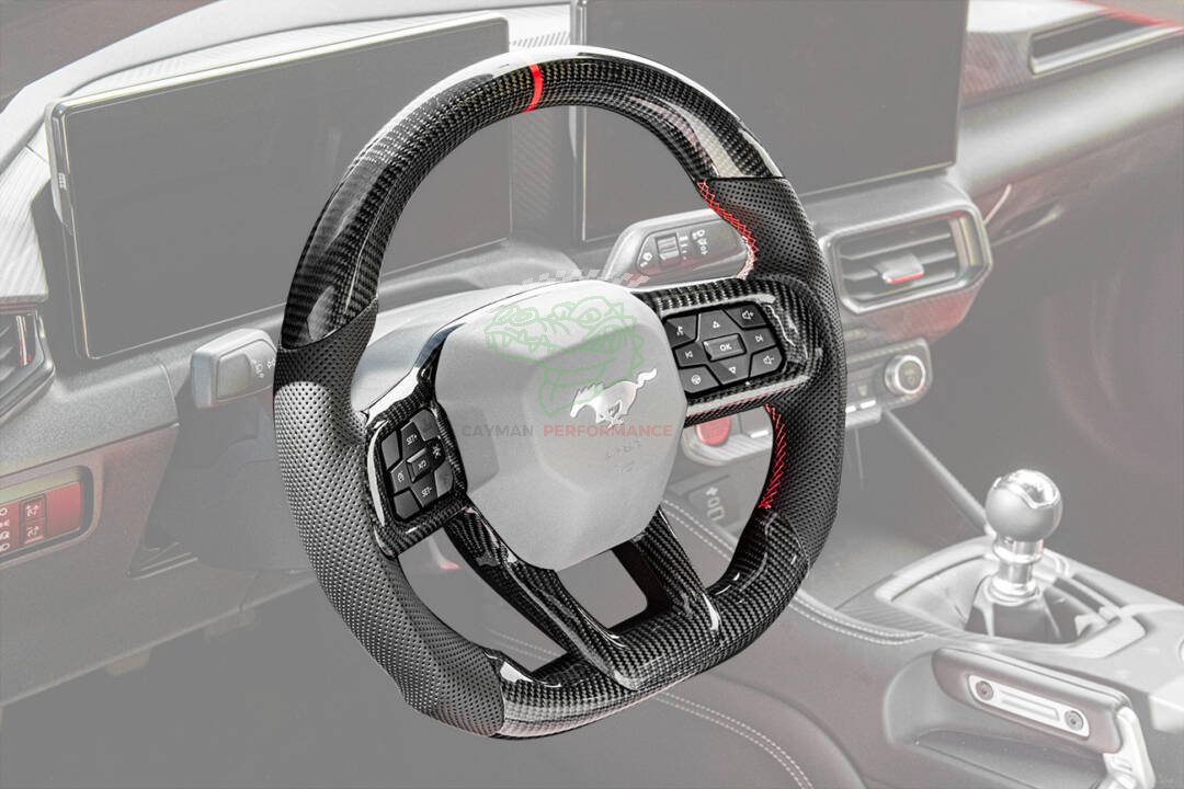 Volante Fibra de Carbono Mustang 2024-2026