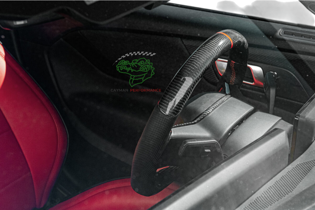 Volante Fibra de Carbono Mustang 2024-2026